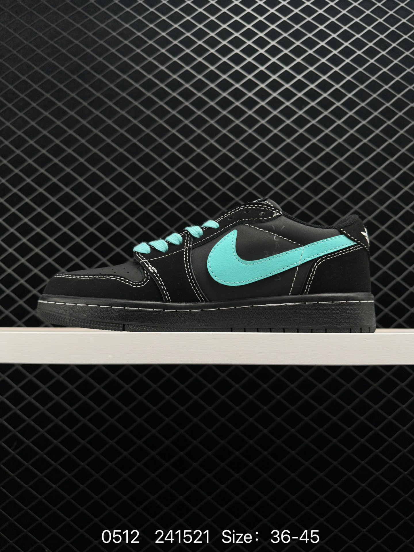 Travis Scott x Air Jordan 1 Low OG “Black Phantom